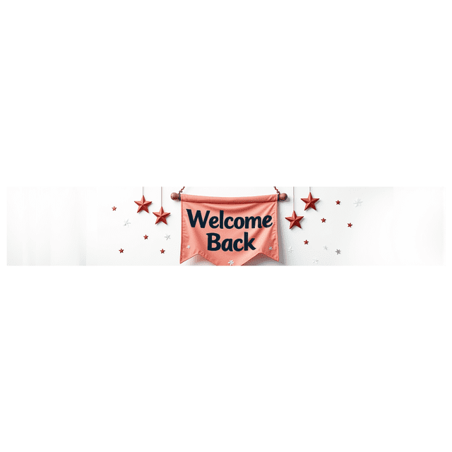 Welcome Back Banner with Rainbow and Pencils Colorful Backdrop for School Party Classroom Decoration Photography Props Festive Background Decor