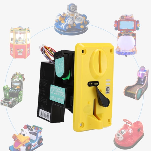 Aceptador de monedas Selector aceptador clasificador Selector de monedas de plata receptor de monedas para mecanismo de moneda de Arcade máquina de Arcade juego de Arcade ANGGREK Otros | en línea