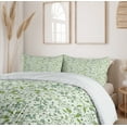thumbnail image 5 of Ambesonne Botanical Duvet Cover Sets, Spring Forest Branches, 2-Queen, Pale Green Green, 5 of 6