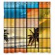 thumbnail image 1 of ABPHQTO Cortina de ducha Surfing On The Sea Cortina de ducha impermeable 160x180 cm, 1 of 2