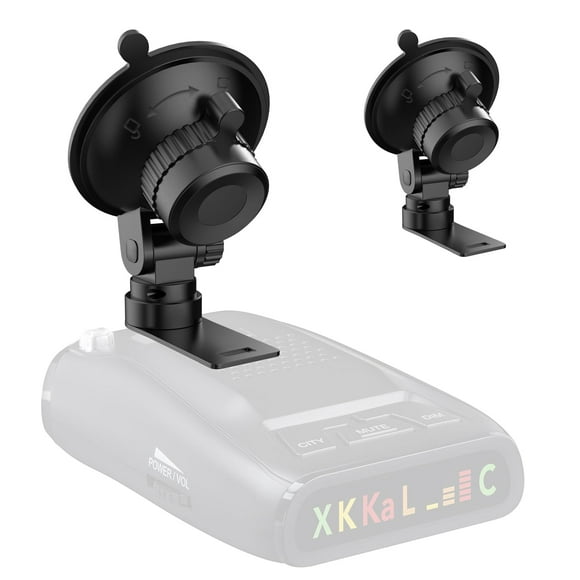 Soporte para detector de radar, soporte de ventosa para parabrisas y tablero de automóvil, adecuado para detector de radar UNIDEN R1 R2 R3 R4 R7 DFR3 DFR6 DFR7 DFR8 DFR9 (solo aplicable a modelos Unid