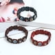 thumbnail image 3 of Pulseras religiosas WBTY de madera, elásticas, católicas, 4 unidades, 3 of 9