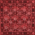 thumbnail image 1 of Ahgly Company Indoor Square Persian Red Traditional Area Rugs, 5' Square, 1 of 4