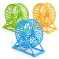 thumbnail image 2 of UPGRATOR Hamster Wheel Silent Hamster Exercise Wheel Plastic 1Set, 2 of 4