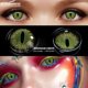 thumbnail image 1 of D'ORELLA-lentillas de colores para Cosplay, lentes de contacto amarillas para Halloween, accesorios de Anime, 1 par, 1 of 4