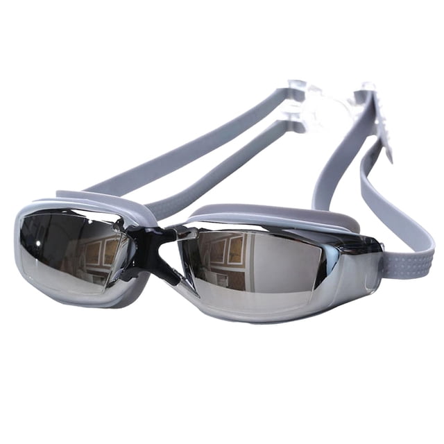 Gafas De Natación Para Adultos, Gafas De Agua Para Snorkel En Interiores, Piscina, Color Gris