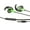 3 5 interfaces-Green, variant on Noise-Reducing Sports Earbuds with Secure Hook, Mic & general Connectivity for Cycling/Jogging (115)
