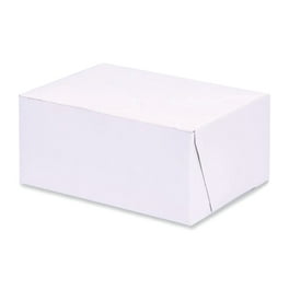 Bakery Boxes, Standard, 6 x 4.45 x 2.75, White, Paper, 250/Carton Bakery Boxes, Standard, 6 x 4.45 x 2.75, White, Paper, 250/Carton