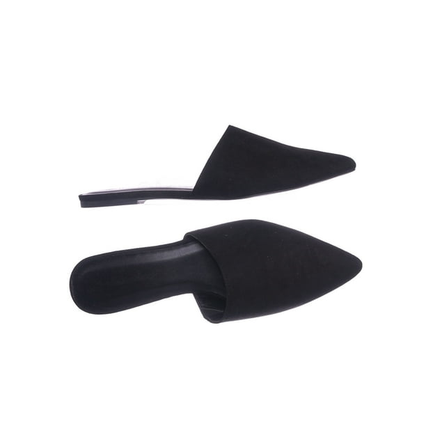 backless slip on flats