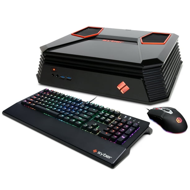 CYBERPOWERPC Syber Primo SPG8DX w/ Intel Core i5-8400, NVIDIA GeForce GTX 1060 3GB, 16GB Memory, 480GB SSD, 1TB HDD, WiFi and Windows 10 Home 64-bit Gaming PC