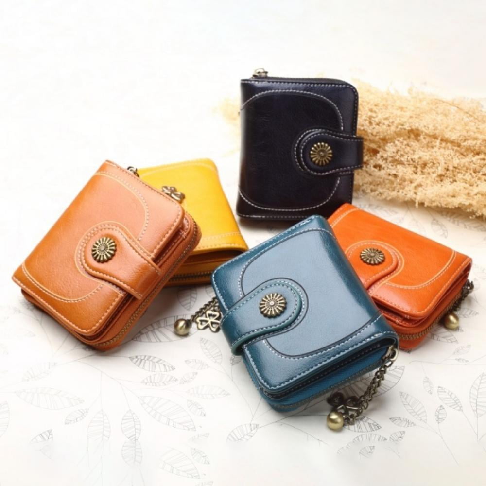 Coin Purse,PU Leather Coin Pouch Card Holder Change Holder for Woman