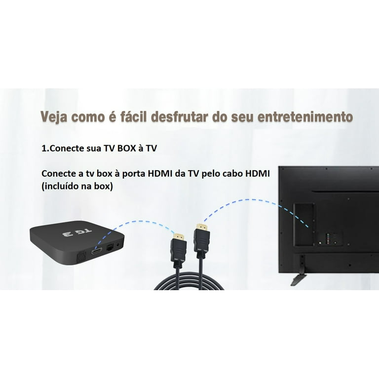Tigre 3 Brazil 2024 Android TV Box, Quad-Core, UHD 4K HDR Tigre 3 Brazil 2024 Android TV Box, Quad-Core, UHD 4K HDR