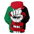 thumbnail image 2 of Sudadera con capucha de puño para hombre, sudadera con bandera libre, ropa de calle, jersey Harajuku, sudaderas con capucha 3D para primavera y otoño para hombres y mujeres, ropa nueva con capucha, 2 of 4
