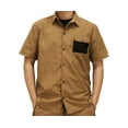 thumbnail image 1 of MEN'S NYLON TASLON WOVEN SHIRT W/ SNAP BUTTON, CHEST POCKET & MESH OVERLAY & GROMMET, 1 of 3