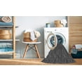 thumbnail image 2 of Ahgly Company Machine Washable Indoor Rectangle Transitional Sonic Silver Gray Area Rugs, 2' x 3', 2 of 7