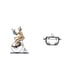 thumbnail image 1 of Dulcero Con Forma De Calabaza Y Figura De Cristal Con Tapa, Decorado Con Una Escultura De Payaso. Ideal Como Centro De Mesa Para El Comedor., 1 of 8
