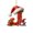 H, variant on Christmas Tree Pendant Ornaments - Personalized Hanging Acrylic Alphabet Decor for Holiday Decorations, Craft Letters for DIY Xmas Tree Decor and Gift Toppers