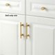 thumbnail image 3 of Solid Brass Knurling Patterned Cabinet T-Bar Extended Length 188mm, 3 of 5