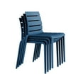thumbnail image 3 of Rylan Indoor and Outdoor Stackable Chair - Berry Blue - Set of 2, 3 of 7