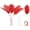 Red, variant on Royal Blue Ostrich Feather Pack - 20pcs 22 Inch Large Feathers for Vase, Floral Arrangements, Wedding Centerpieces & Home Décor