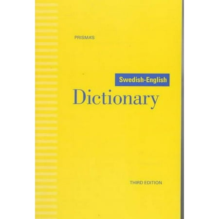 Swedish-English dictionary