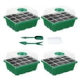 thumbnail image 3 of koolsoo Seed Starter Tray 12 Holes Growing Tray for Microgreens Windowsills Terraces 4Pcs, 3 of 9