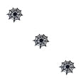 thumbnail image 4 of Posavasos de telaraña de PVC Injueey No tóxico resistente al calor temática de Halloween Negro, 4 of 6