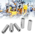 thumbnail image 4 of Hex Coupling Nuts, Stable Corrosion Resistance Wide Usage Hex Connection Nut 304 Stainless Steel  For Installation, 4 of 8