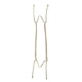 thumbnail image 1 of Soporte para Platos Tipo W de 16" Uxcell de Hierro Galvanizado Acero Inoxidable, 1 of 5