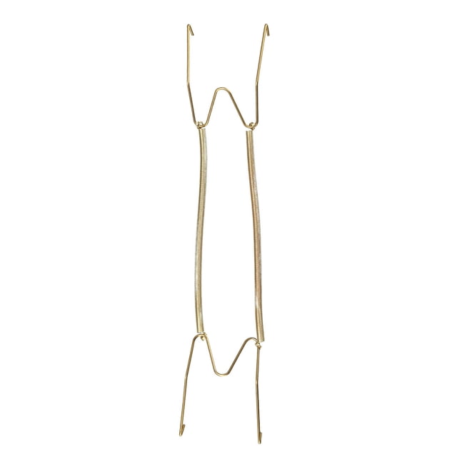 Soporte para Platos Tipo W de 16" Uxcell de Hierro Galvanizado Acero Inoxidable