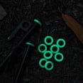 thumbnail image 2 of Anillo de tienda de campaña con dosel de advertencia de círculo de suelo de clavo fluorescente 100 Uds JShteea  Para Estrenar, 2 of 7