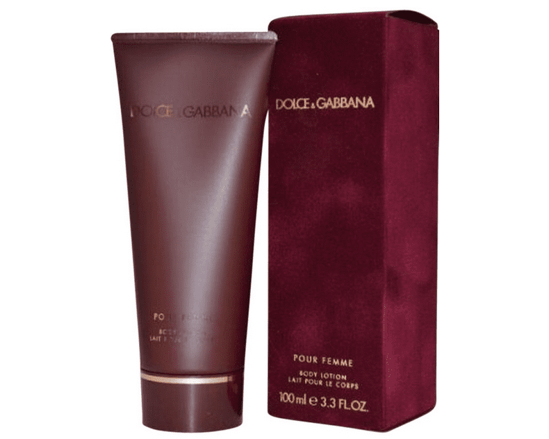 dolce gabbana body lotion pour femme
