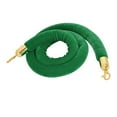 thumbnail image 1 of Cuerda de tira de terciopelo perfecl con ganchos Verde 59.0 pulgadas, 1 of 7