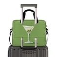 thumbnail image 2 of FORMRS 16" Laptop Sleeve Bag Carrying Case with Handle Travel Shoulder Briefcase, Green Martini Glass, 2 of 8