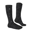 thumbnail image 3 of Easygdp Spider Web Black Soccer Socks Sport Knee High Socks Calf Compression Athletic Socks for Men and Women, 3 of 9