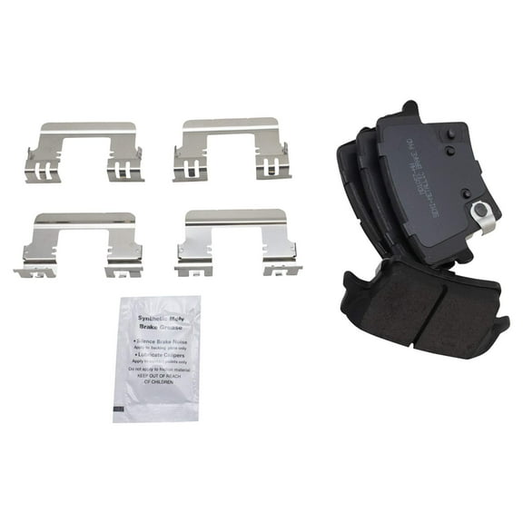 TRQ Rear Premium Posi Semi Metallic Brake Pad Set Kit for Dodge Chrysler BFA73669