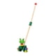 thumbnail image 3 of Empuje de madera para caminar, juguetes para bebés Juguetes de aprendizaje, Juguete para animales para caminar para niños de 1 año Rana, 3 of 9