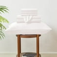 thumbnail image 2 of Modern Threads 6-Piece White Satin Sheet Set with Organizer Box, California King, 2 of 6