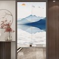 thumbnail image 3 of Cortina divisoria para puerta con pintura de paisaje chino, cortina decorativa para el hogar, cortina colgante gratuita para cocina y sala de estar, 3 of 5