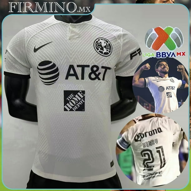 Jersey Club America jugador Tercero Camiseta de Fútbol Personalización Nombre Número 2022 2023 Jerseypangjing