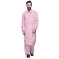 thumbnail image 1 of Atasi Kurta Pyjama Pathani à Col Classique pour Garçons Chemise en Rayonne à Poche avant, 1 of 5