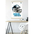 thumbnail image 5 of NFL Carolina Panthers - Drip Helmet 20 Wall Poster with Wooden Magnetic Frame, 22.375" x 34", 5 of 5