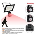 thumbnail image 3 of PIR Motion Sensor LED Flood Light 50W Outdoor Floodlight Waterproof Led Spotlight For Garden Wall Street Light, 3 of 5