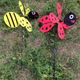 thumbnail image 4 of Colorido 3D Animales Molino De Viento Rueda De Molinete Jardín Lindo Jardín Jardín Decoración Del Festival Esculturas De Viento Niños Macarena Juguete de molino de viento 3d, 4 of 7