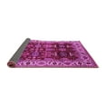 thumbnail image 2 of Ahgly Company Indoor Square Oriental Pink Traditional Area Rugs, 7' Square, 2 of 4