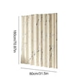 thumbnail image 3 of Fmbmuo Mildew Resistant Shower Curtain Liner White Waterproof Bathroom Decor Curtain, 3 of 4