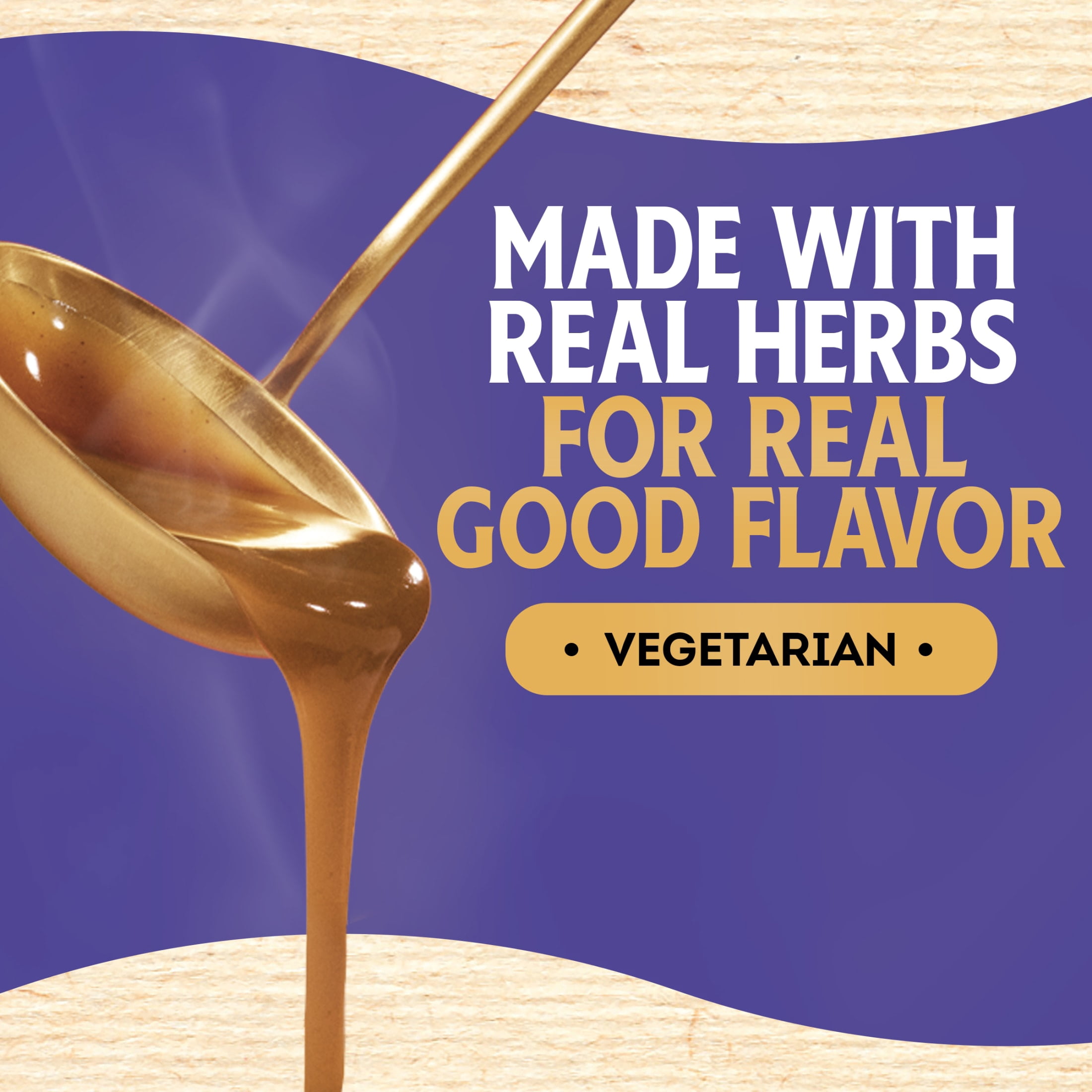 (4 pack) Heinz HomeStyle Roasted Garlic & Rosemary Gravy, 12 oz Jar
