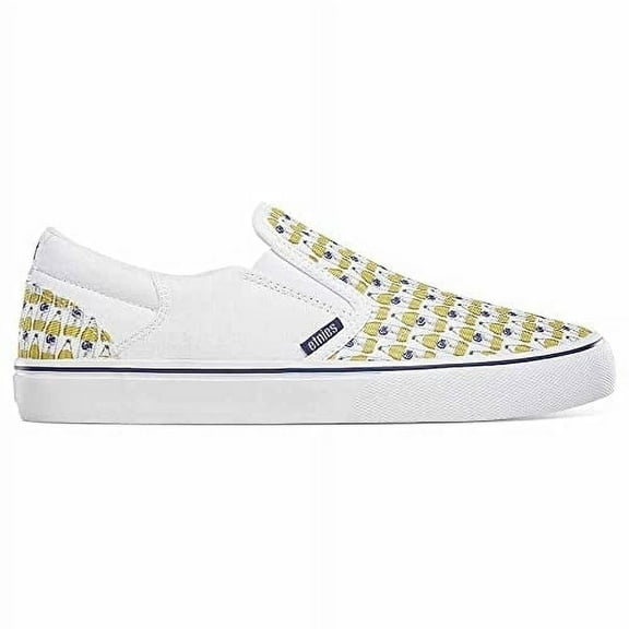 Etnies Mens Marana Slip X Colt 45 Skate Shoe White/Print - 4107000566-954 White/Print