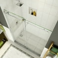 thumbnail image 3 of Aston SDR984EZ-SS-48-10 Coraline 44-48 x 76 in. Frameless Sliding Shower Door in Stainless Steel, 3 of 7