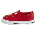 thumbnail image 4 of Josmo Disney Boy'S Lightning Mcqueen Cars Slip On Shoes, Lowtop Canvas Sneakers for Boy, Lightning Mcqueen, Size: 8, 4 of 10
